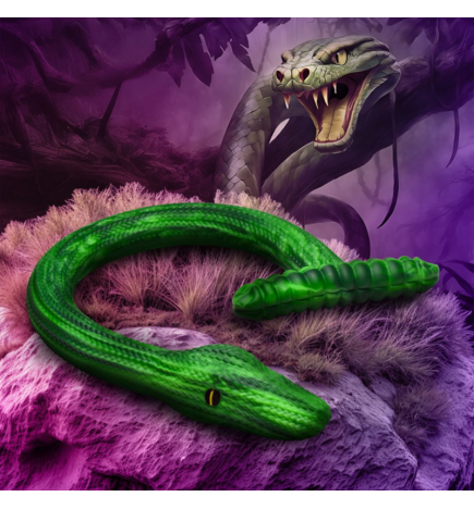 Slither Silicone Dildo
