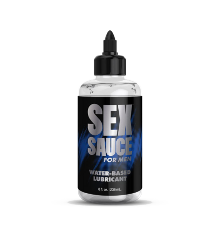 Sex Sauce for Men Water-Based Lubricant - 8oz
