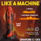 Inferno Cock Vibrating Silicone Dildo
