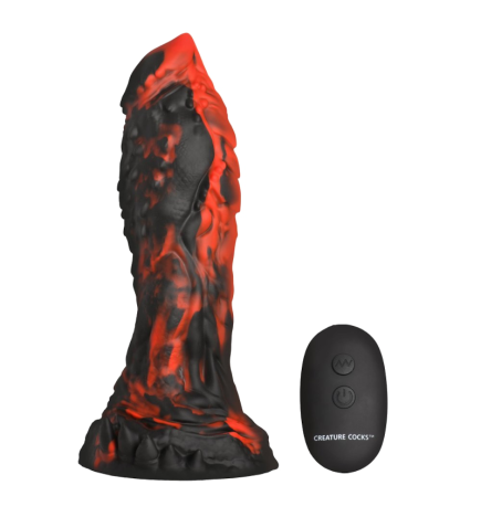Inferno Cock Vibrating Silicone Dildo