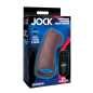 Vibrating Silicone Penis Sleeve - Dark