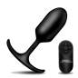 Vibrating Weighted Silicone Anal Plug - Large