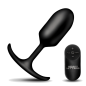 Vibrating Weighted Silicone Anal Plug - XLarge