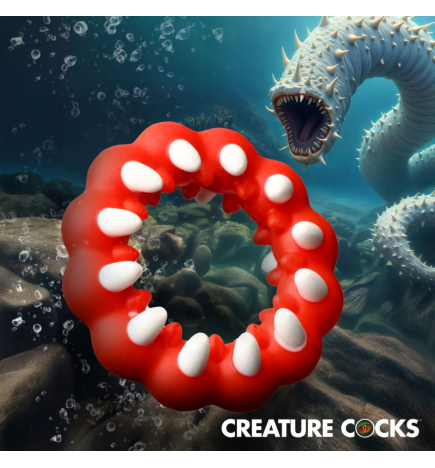 Fangs Silicone Cock Ring