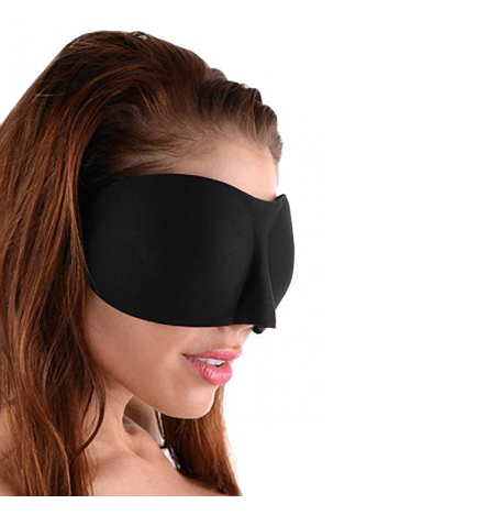 Frisky Deluxe Black Out Blindfold