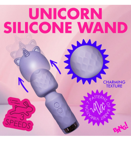 Unicorn Silicone Wand
