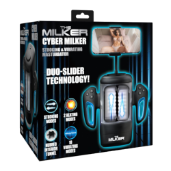 Cyber Milker Stroking & Vibrating Masturbator