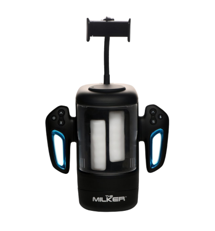 Cyber Milker Stroking & Vibrating Masturbator