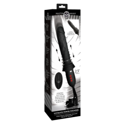 Ultimate Power Pounder Vibrating & Thrusting Dildo w/ Remote