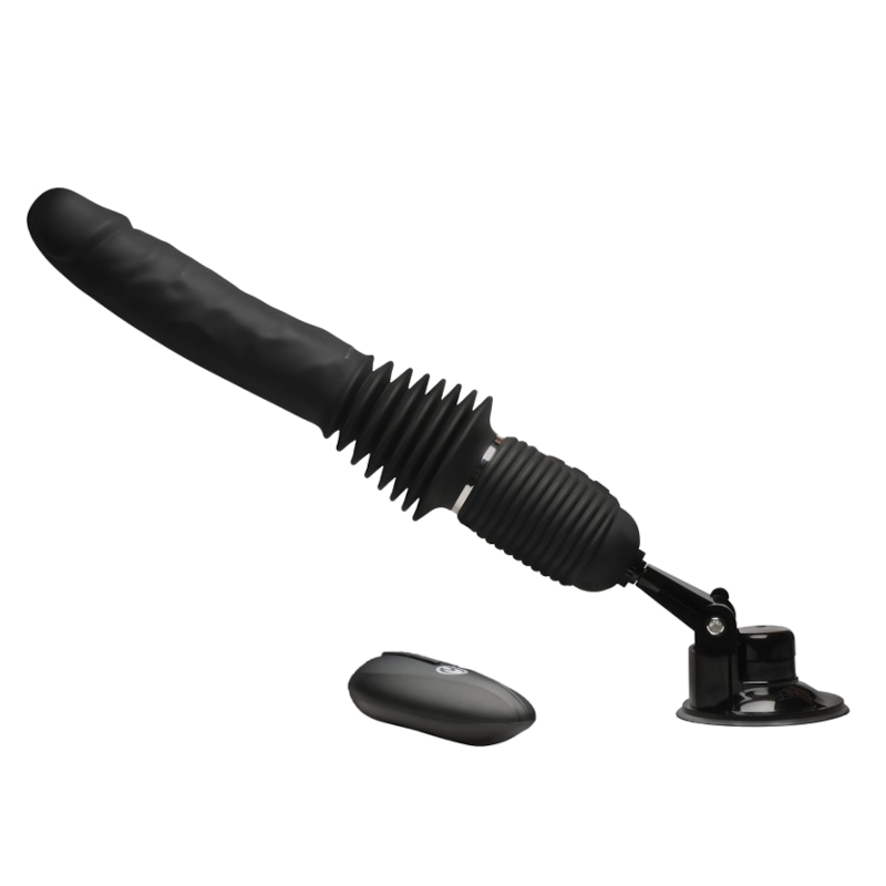 Ultimate Power Pounder Vibrating & Thrusting Dildo w/ Remote Ultimate Power Pounder Vibrating & Thrusting Dildo w/ Remote