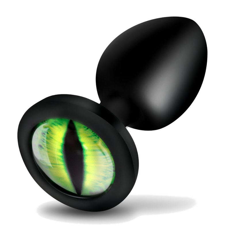 Creature Eye Green Eye Silicone Butt Plug - Small Creature Eye Green Eye Silicone Butt Plug - Small