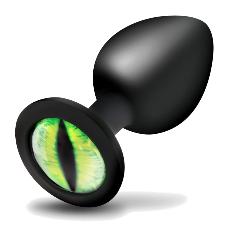 Creature Eye Green Eye Silicone Butt Plug - Medium Creature Eye Green Eye Silicone Butt Plug - Medium
