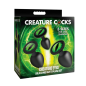 Creature Eyes Green Eye Silicone Butt Plug Set