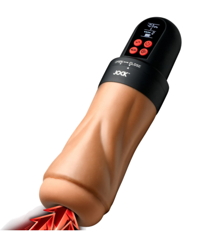 JOCK Sucking & Vibrating Masturbator