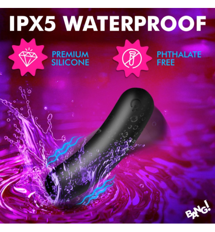 Flexible Silicone Bullet - Black