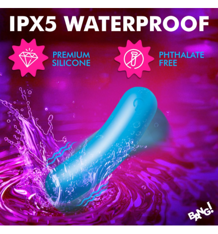 Flexible Silicone Bullet - Blue