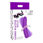 Tapered Flexible Silicone Bullet - Purple