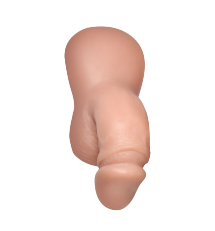 Silicone 3.6"  Packer Dildo - Light
