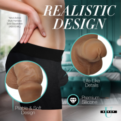 Silicone 3.6"  Packer Dildo - Medium