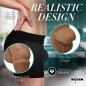 Silicone 3.6"  Packer Dildo - Medium