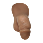 Silicone 3.6"  Packer Dildo - Medium