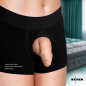 Silicone 5.1" Uncut Packer Dildo - Light