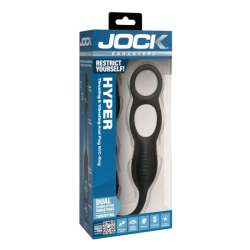 Hyper Thrusting and Vibrating Anal Plug with C-Ring