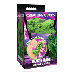 Dragon Tamer Silicone Stroker - Green
