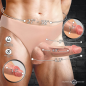 Hollow Silicone Harness - 6"