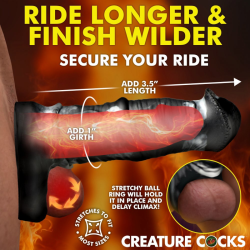 Stallion Silicone Penis Extension - 1"