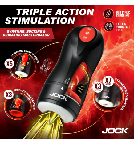 Gyroblast Gyrating, Sucking, & Vibrating Masturbator