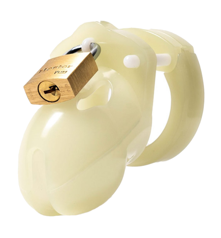 Mr Stubb Glow-In-The-Dark Male Chastity Device