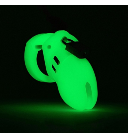 Glow-In-The-Dark Male Chastity Device - Small