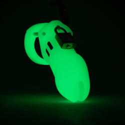 Glow-In-The-Dark Male Chastity Device