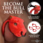 Bull Chastity Cage - Red