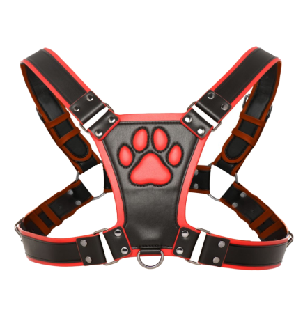 Alpha Pup Bulldog Harness - Red