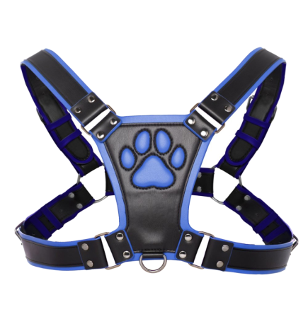 Alpha Pup Bulldog Harness - Blue