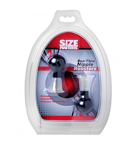 Size Matters See-Thru Nipple Boosters