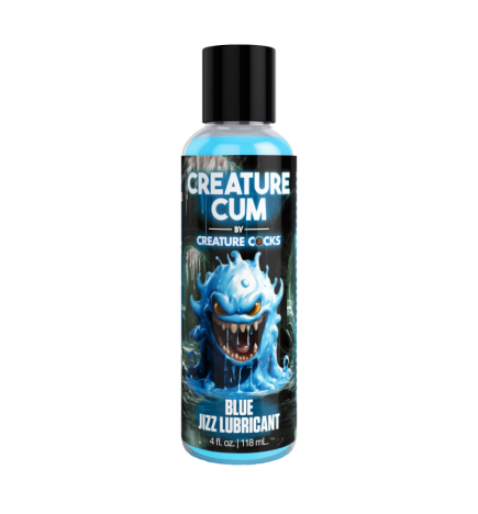 Creature Cum Blue Jizz Lubricant - 4 oz.