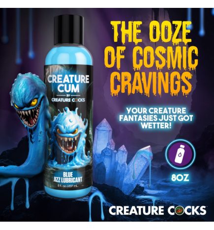 Creature Cum Blue Jizz Lubricant - 8 oz.