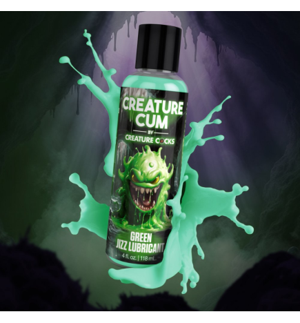 Creature Cum Green Jizz Lubricant - 4 oz.