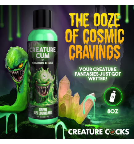 Creature Cum Green Jizz Lubricant - 8 oz.