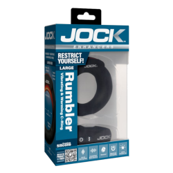 Rumbler Vibrating & Warming C-Ring - 2"