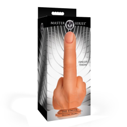 The Finger Silicone Dildo