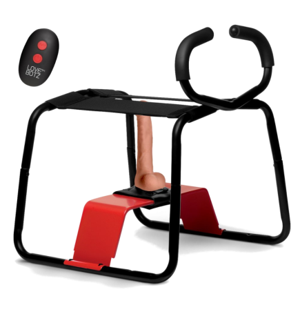 Bangin' Bench with Thrusting and Vibrating Dildo