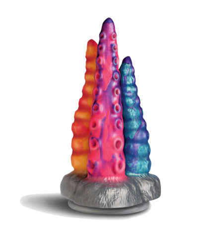 Tenta-Trio Silicone Dildo