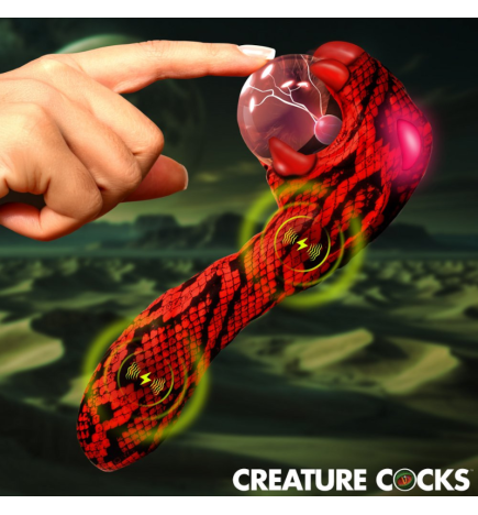 Cobra Silicone Plasma Vibrator