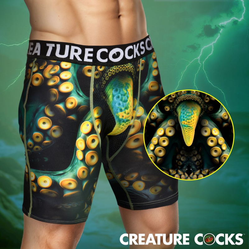 Creature Wear Monstropus Tentacled Monster Boxer Shorts
