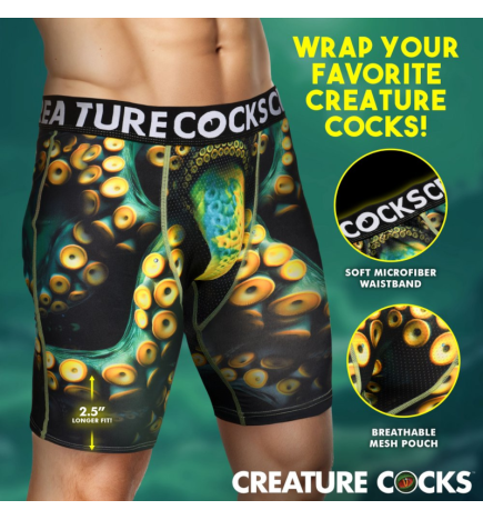 Creature Wear Monstropus Tentacled Monster Boxer Shorts
