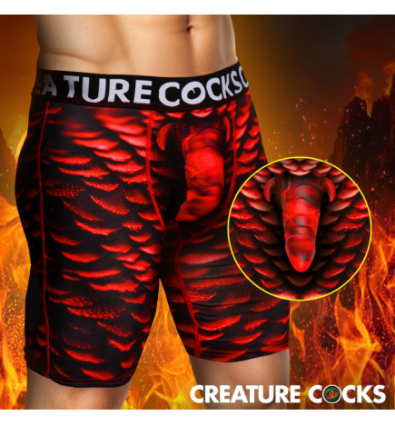 Creature Wear Horny Devil Demon Boxer Shorts